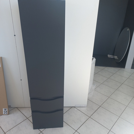 Regał wysoki Wave Grande 40x34x155cm grafit mat prawy