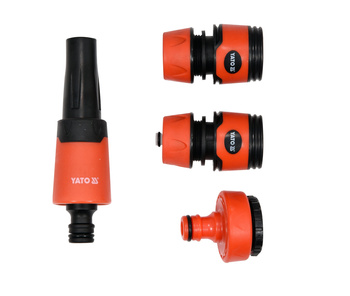 Yato zestaw złączek ze zraszaczem 4 sztuki 3/4" i 1" YT-99832