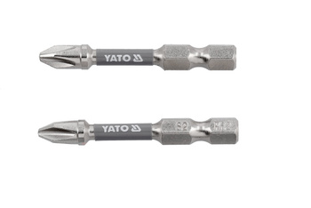 Yato bity 1/4"x50mm PH2 Ni 2 sztuki YT-78021