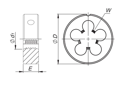 Fanar narzynka M12 6G HSS DIN 22568 800 N1-121001-0120