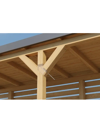 Wkręt-Met wkręt konstrukcyjny WKCS 8x160 z łbem stożkowym i gniazdem torx 50sztuk WKCS-B -08160