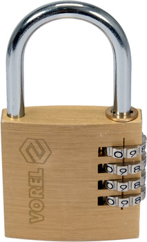 Vorel kłódka szyfrowa 40mm 77608