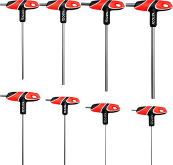 Yato zestaw kluczy trzpieniowych hex z rękojeścią 8-elementowy YT-05583