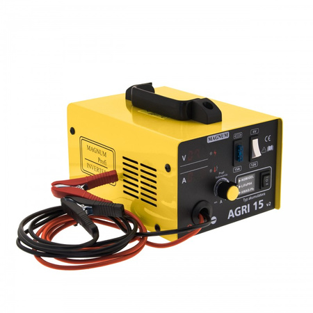 Magnum prostownik inwerterowy AGRI 15 V2 6/12V 15A 230V PB/AGM-GEL/LiFePO4
