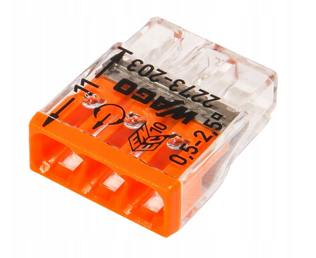 Wago złączka trzyprzewodowa Compact 2273-203