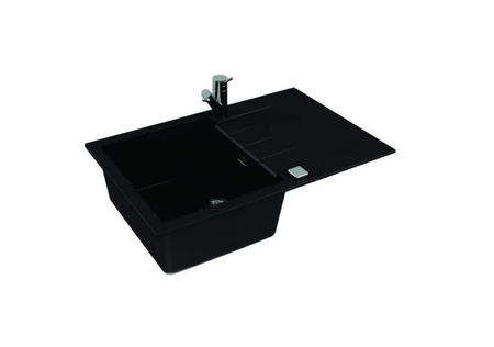 Alveus zlewozmywak Cadit 20 czarny 79x50cm 1132026