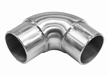 Kolano łagodne wklejane 90° dla rury 42,4x2mm AISI 304 szlif