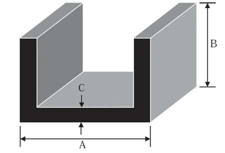 Ceownik aluminiowy 25x25x3,0mm 1mb PA38