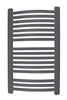 Diamond grzejnik łazienkowy łukowy płaski GR2 1350x570mm antracyt GR2-24/50.ANTR.