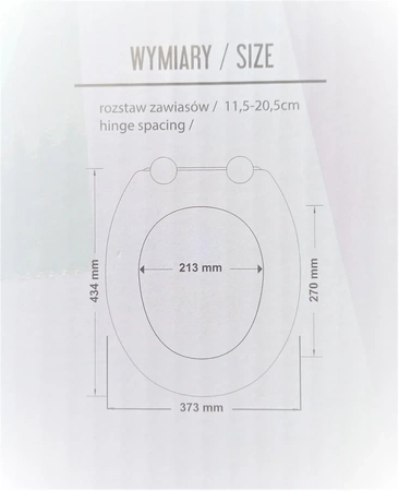 AWD Interior deska sedesowa Bamboo wolnoopadająca AWD02181598