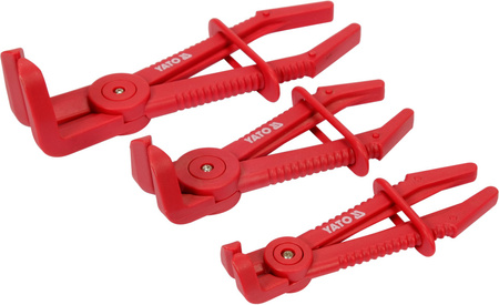 Yato zestaw zacisków kątowych do przewodów 3-elementowy YT-08403