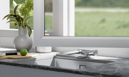 KFA Armatura bateria kuchenna podokienna Theta II inox 6823-915-22