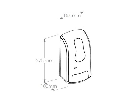 Merida dozownik mydła w płynie DEB103 biały