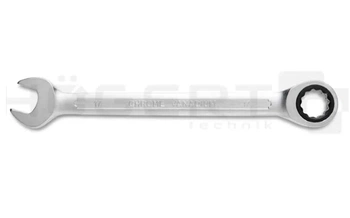 Hogert klucz płasko-oczkowy z grzechotką 21mm HT1R021