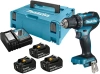 Makita wiertarko-wkrętarka 18V 3x3,0Ah w walizce DDF485RFJ 