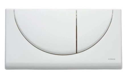 Schwab przycisk spłukujacy biały 227556