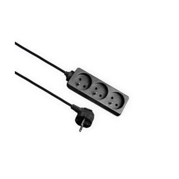 Elgotech przedłużacz Economic 3-gniazdowy 3m z uziemieniem EPS-303-2