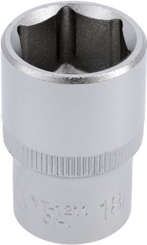Yato nasadka krótka CV 6-kątna 1/2" 18mm YT-1211