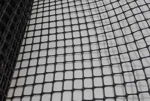 Siatka kontenerowa plastikowa szara 0,4m 1mb