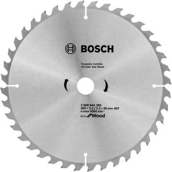 Bosch tarcza pilarska Optiline Wood Eco 305x3,2/2,2x30mm 2608644385