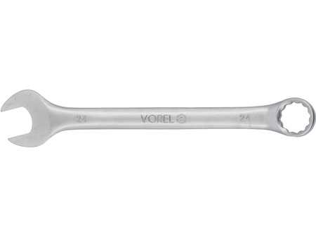 Vorel klucz płasko-oczkowy C-V 24mm satyna 51689