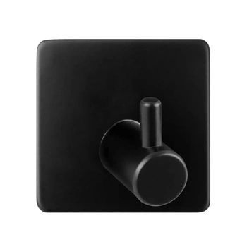 AWD Interior wieszak ścienny pojedynczy czarny mat AWD02091771