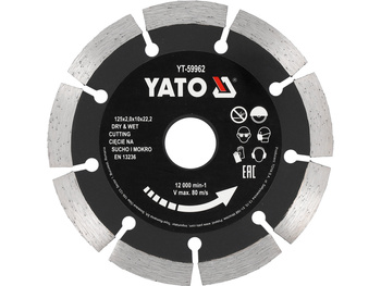 Yato tarcza diamentowa z wysokim segmentem 125mm YT-59962