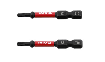 Yato bity udarowe 1/4"x50mm T10 2 sztuki YT-78051