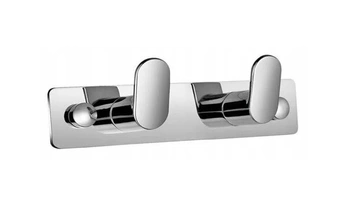 Stella listwa 2 haczyki fasolki chrom 18.052
