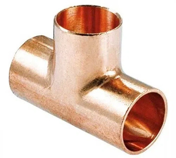 Trójnik redukcyjny miedziany 28x18x28mm