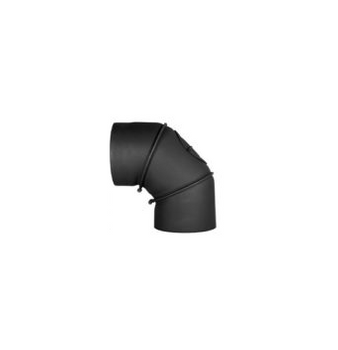 Stahl System kolano 3-elementowe z rewizją 130mm 0-90 stopni