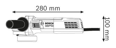 Bosch szlifierka kątowa GWS 9-125 S 0601396102