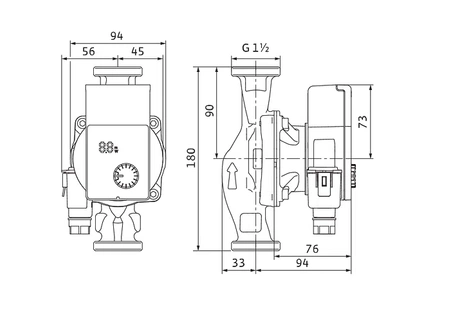 Wilo Yonos pompa obiegowa Pico 1.0 25/1-4 4248082