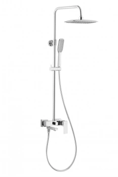 KFA Armatura deszczownia Logon z baterią natryskową i składaną wylewką wannową 5136-915-00