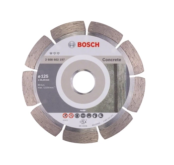 Bosch diamentowa tarcza tnąca Standard for Concrete 125x22,23x1,6mm 2608602197