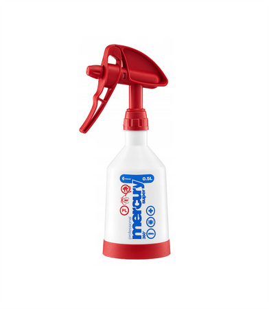 Kwazar opryskiwacz Merkury Super 360 Colour Code czerwony 0,5l WTM.0046