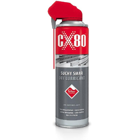 CX80 suchy środek smarny Teflon 500ml spray