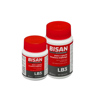 Bisan pasta z cyną do lutowania miękkiego LB3 250g B870272