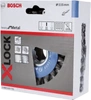 Bosch szczotka tarczowa z drutu plecionego z systemem X-LOCK 2608620731