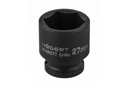 Hogert nasadka udarowa 1/2" 27mm krótka HT4R077