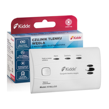Kidde czujnik tlenku węgla K10LLCO