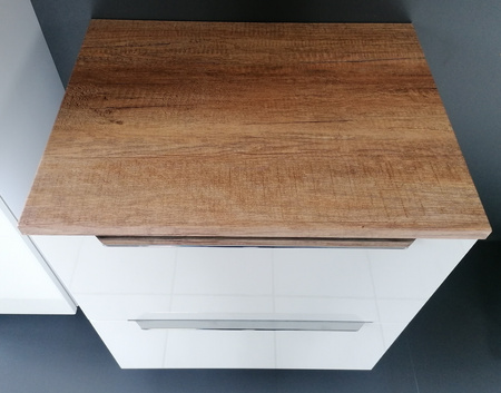 Astor szafka z blatem Adel AM-ERU-600-77+AM-BLA-600-C0