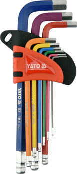 Yato zestaw kluczy imbusowych 9-elementowy YT-05632