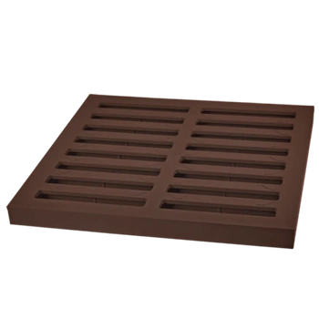 ZMM Maxpol krata PVC 300x300 brąz 01776