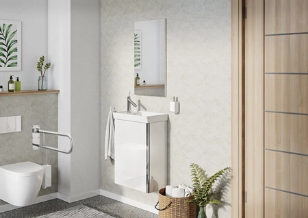 Elita zestaw szafka z umywalką Spring 45 light grey 167363