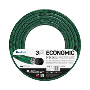 Cellfast wąż ogrodowy 1/2" 50m Economic 10-003