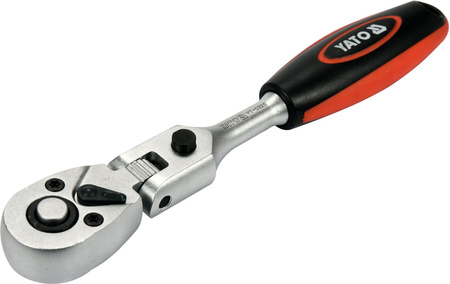 Yato grzechotka uchylna z blokadą 1/4" Cr-V YT-0325