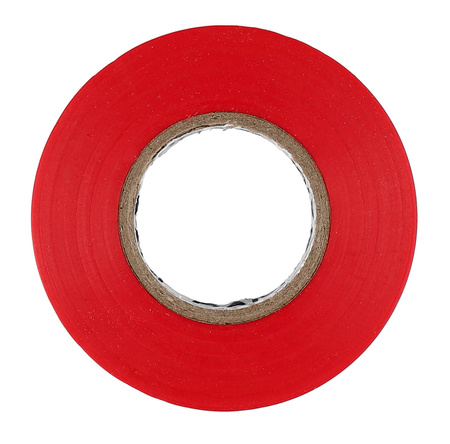 Yato taśma izolacyjna czerwona 19mm 20m YT-8166