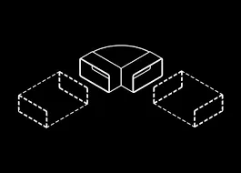 Dospel łącznik kolano płaskie poziome D/KPO 110x55 007-0225