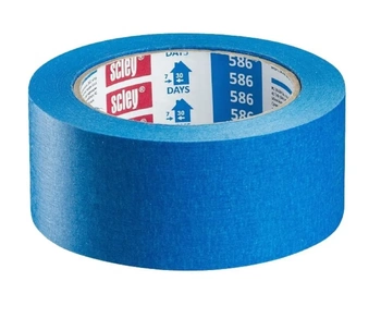 Kaem wytrzymała taśma malarska Scley 30mm x 33m maskująca 586 niebieska 0300-863330